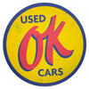 Chevrolet OK Used Cars Oversized Metal Sign (40")